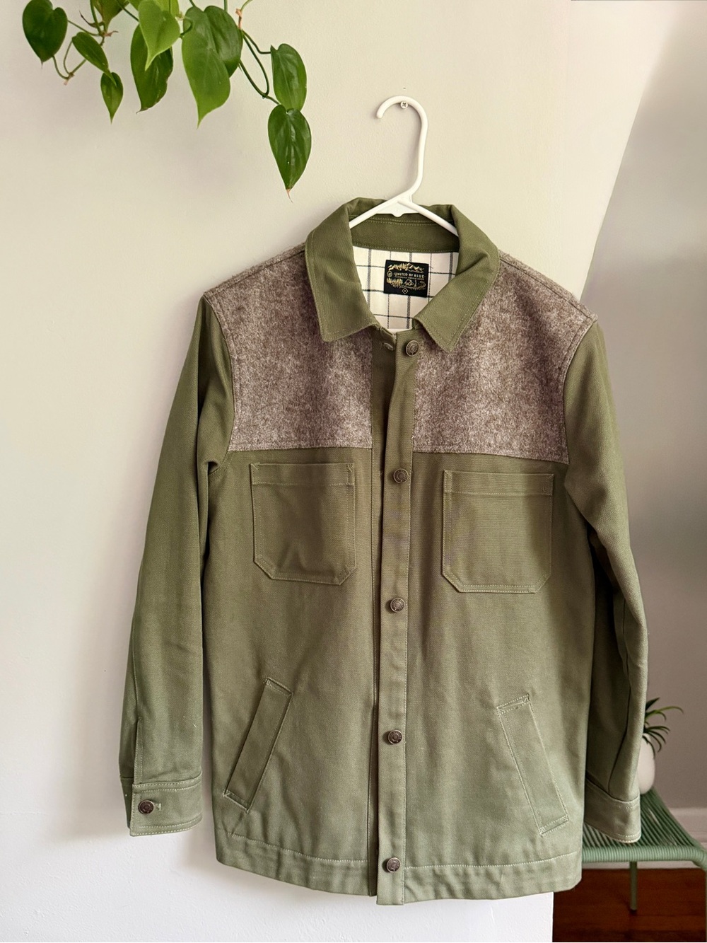 United By Blue Canvas Utility Chore Jacket